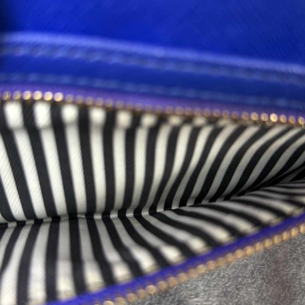 ♠️KATE SPADE♠️Nightlife Blue Cameron St Stormie Crossbody w/Unbranded Chain/EUC - Picture 11 of 13